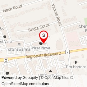 Sherwin-Williams on Regional Highway 2, Clarington Ontario - location map