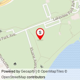 Lakeview Park on , Oshawa Ontario - location map