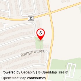 No Name Provided on Dewell Crescent, Clarington Ontario - location map