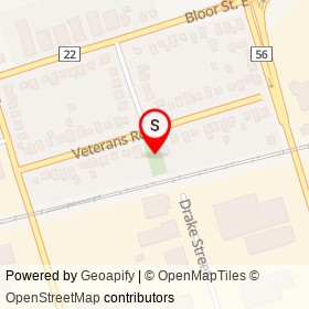 Oshawa on , Oshawa Ontario - location map