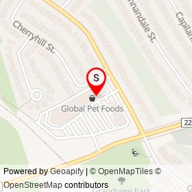 King's Buffet on Cherryhill Street, Oshawa Ontario - location map