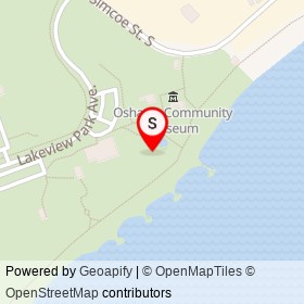 No Name Provided on Lakeview Park Pedestrian Path, Oshawa Ontario - location map