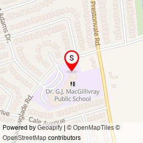 No Name Provided on Meadowglade Road, Clarington Ontario - location map