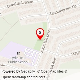 Avondale Park on , Courtice Ontario - location map
