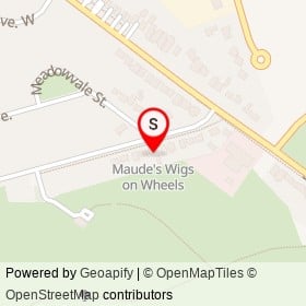 Maude's Wigs on Wheels on Kawartha Avenue, Oshawa Ontario - location map