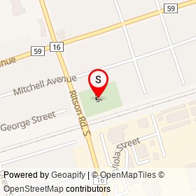 No Name Provided on Mitchell Avenue, Oshawa Ontario - location map
