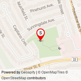 No Name Provided on Capilano Crescent, Oshawa Ontario - location map