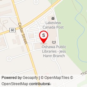 Easy Home on Wentworth Street West, Oshawa Ontario - location map