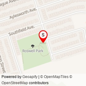 No Name Provided on Rosswell Drive, Clarington Ontario - location map