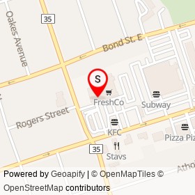 Dollarama on Wilson Road North, Oshawa Ontario - location map