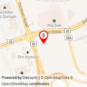 Tim Hortons on Stellar Drive, Whitby Ontario - location map