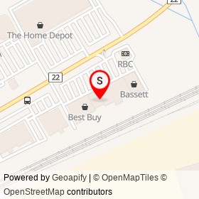 Mark's on Victoria Street East, Whitby Ontario - location map
