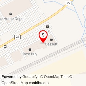 Michaels on Victoria Street East, Whitby Ontario - location map