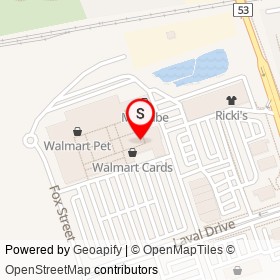 Walmart Housewares on Laval Drive, Oshawa Ontario - location map