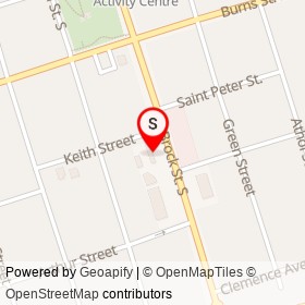 Petro-Canada on Keith Street, Whitby Ontario - location map