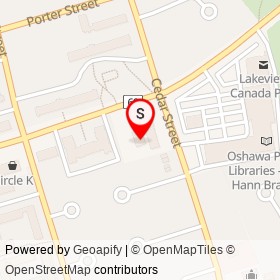 The Beer Store on Wentworth Street West, Oshawa Ontario - location map