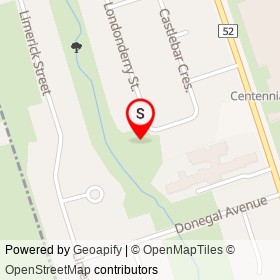 No Name Provided on Londonderry Street, Oshawa Ontario - location map