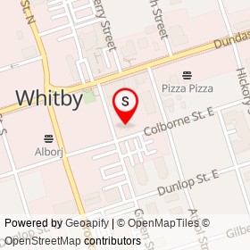 Hops House Bar & Grill on Colborne Street East, Whitby Ontario - location map