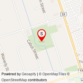 Glen Stewart Park on , Oshawa Ontario - location map
