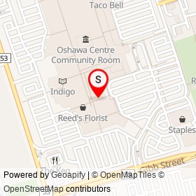 Julie's on King Street West, Oshawa Ontario - location map