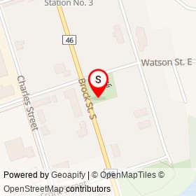 No Name Provided on Brock Street South, Whitby Ontario - location map