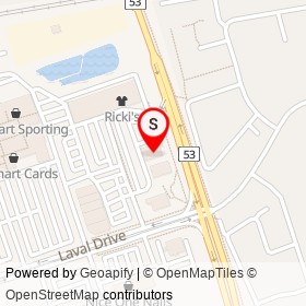 RBC on Stevenson Road South, Oshawa Ontario - location map