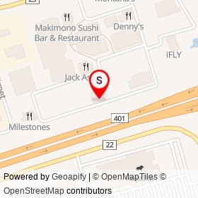 Lone Star Texas Grill on Consumers Drive, Whitby Ontario - location map
