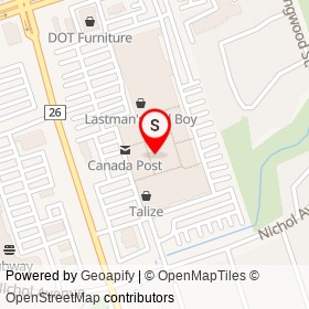S&H Health Foods on Thickson Road, Whitby Ontario - location map