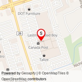 Mann Rugs on Thickson Road, Whitby Ontario - location map