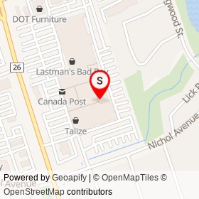 Photo Plus on Nichol Avenue, Whitby Ontario - location map