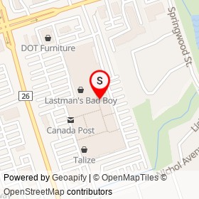 Dollar Power on Greenfield Crescent, Whitby Ontario - location map