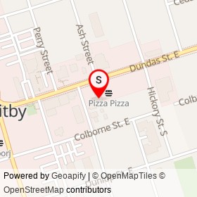 The Beer Store on Athol Street, Whitby Ontario - location map