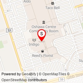 Natural Solutions on King Street West, Oshawa Ontario - location map