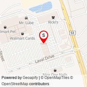 Carter's OshKosh on Laval Drive, Oshawa Ontario - location map