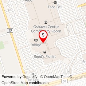 Hearing Solutions on King Street West, Oshawa Ontario - location map