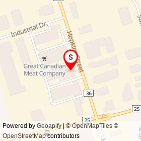 Soft Moc on Hopkins Street, Whitby Ontario - location map