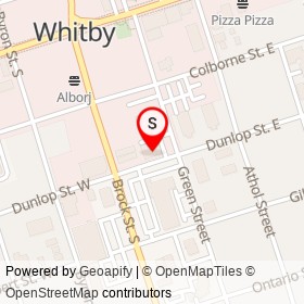 Win Win Chinese Restaurant on Dunlop Street East, Whitby Ontario - location map