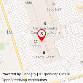 Tbooth Wireless on King Street West, Oshawa Ontario - location map