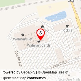 Walmart Stationary on Laval Drive, Oshawa Ontario - location map