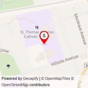 No Name Provided on Hillside Avenue, Oshawa Ontario - location map