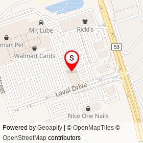 Dollarama on Laval Drive, Oshawa Ontario - location map