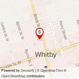 Wholesale Granite on Elm Street, Whitby Ontario - location map
