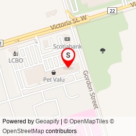 Gino's Pizza on Whitby Shores Greenway, Whitby Ontario - location map