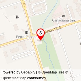 ACDelco on Dundas Street East, Whitby Ontario - location map