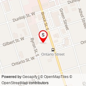 Whitby Optical on Brock Street South, Whitby Ontario - location map
