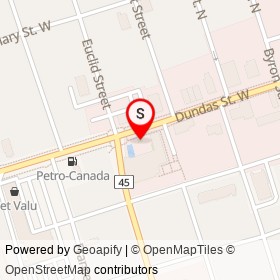 No Name Provided on Dundas Street West, Whitby Ontario - location map