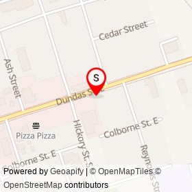 MacKay Animal Clinic on Dundas Street East, Whitby Ontario - location map