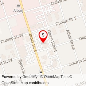 Whitby Plaza Convenience on Brock Street South, Whitby Ontario - location map