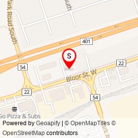 No Name Provided on Montrave Avenue, Oshawa Ontario - location map