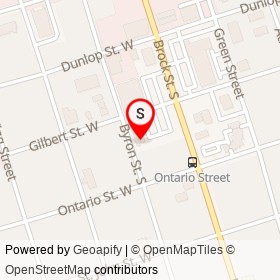 Shoppers Drug Mart on Byron Street South, Whitby Ontario - location map